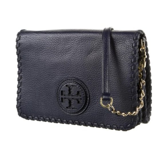 Tory Burch Navy Crossbody Bag - Picture 1 of 10